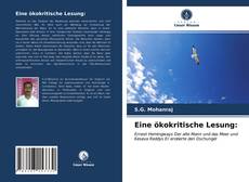 Capa do livro de Eine ökokritische Lesung: 