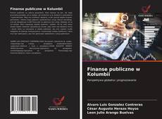 Buchcover von Finanse publiczne w Kolumbii