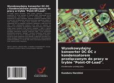 Buchcover von Wysokowydajny konwerter DC-DC z kondensatorem przełączanym do pracy w trybie "Point-Of-Load".