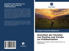 Buchcover von Ansichten der Christen von Pauline und Yoruba zur Prädestination