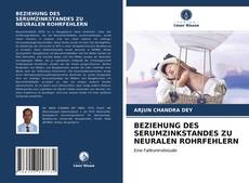 Buchcover von BEZIEHUNG DES SERUMZINKSTANDES ZU NEURALEN ROHRFEHLERN