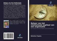 Bookcover of Beheer van het intellectuele kapitaal van een organisatie