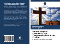 Bookcover of Beurteilung der Effektivität von Zweisprachigkeit in der Predigt