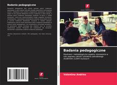 Capa do livro de Badania pedagogiczne 