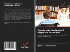 Capa do livro de Opieka nad studentami niepełnosprawnymi: 