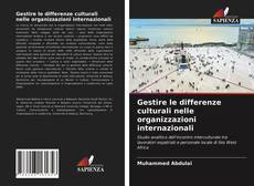 Bookcover of Gestire le differenze culturali nelle organizzazioni internazionali