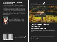 Portada del libro de La mirmecología del Tapinoma melanocephalum