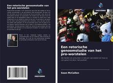 Couverture de Een retorische genoomstudie van het pro-worstelen