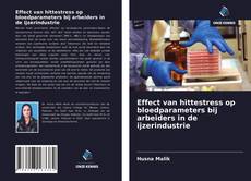 Bookcover of Effect van hittestress op bloedparameters bij arbeiders in de ijzerindustrie