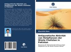 Portada del libro de Antipyretische Aktivität von Heilpflanzen der Wüste Cholistan in Pakistan