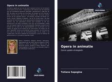 Opera in animatie kitap kapağı