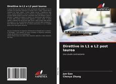 Couverture de Direttive in L1 e L2 post laurea