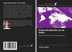 Subcontratación en la India kitap kapağı