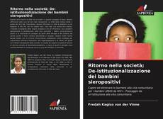 Capa do livro de Ritorno nella società; De-istituzionalizzazione dei bambini sieropositivi 