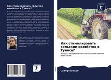 Buchcover von Как стимулировать сельское хозяйство в Тунисе?