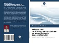 Capa do livro de Wärme- und Stoffübertragungsstudien an verschiedenen Ledermaterialien 