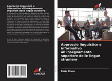 Copertina di Approccio linguistico e informativo all'insegnamento superiore delle lingue straniere