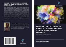 INDIGO TEXTIELVERF IN ENKELE GESELECTEERDE YORUBA-STEDEN IN NIGERIA的封面