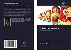 Bookcover of Subjectief welzijn