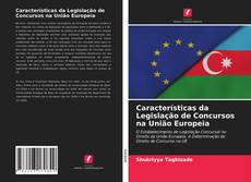 Обложка Características da Legislação de Concursos na União Europeia