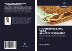 Couverture de MICROFINANCIERING VOOR ARMOEDEBESTRIJDING