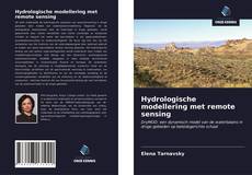 Portada del libro de Hydrologische modellering met remote sensing