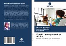 Portada del libro de Konfliktmanagement in Afrika