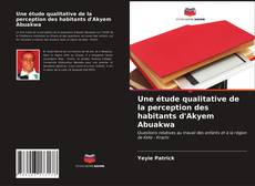 Portada del libro de Une étude qualitative de la perception des habitants d'Akyem Abuakwa