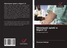 Buchcover von Obowiązek opieki w Nigerii 12