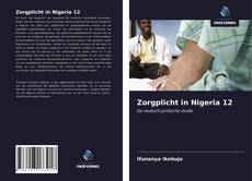 Zorgplicht in Nigeria 12 kitap kapağı