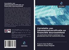 Bookcover of Correlatie van inkomensdiversificatie en financiële duurzaamheid