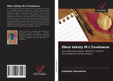 Bookcover of Obce teksty M.I.Tsvetaeva