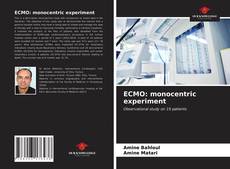 Portada del libro de ECMO: monocentric experiment