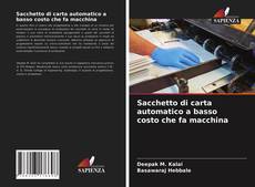 Sacchetto di carta automatico a basso costo che fa macchina kitap kapağı