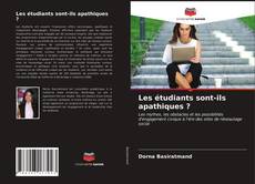 Buchcover von Les étudiants sont-ils apathiques ?