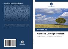 Обложка Gewisse Unwägbarkeiten