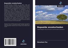 Bookcover of Bepaalde onzekerheden