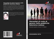 Portada del libro de Stereotipi di ruolo di genere nella pubblicità televisiva malese