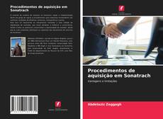Capa do livro de Procedimentos de aquisição em Sonatrach 