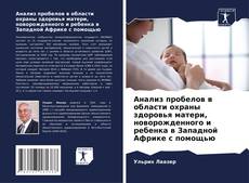 Buchcover von Анализ пробелов в области охраны здоровья матери, новорожденного и ребенка в Западной Африке с помощью