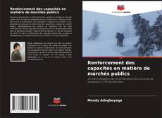 Buchcover von Renforcement des capacités en matière de marchés publics