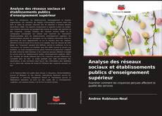 Обложка Analyse des réseaux sociaux et établissements publics d'enseignement supérieur