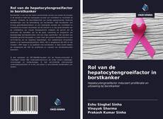 Copertina di Rol van de hepatocytengroeifactor in borstkanker