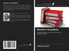 Bookcover of Acceso a la justicia
