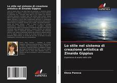 Capa do livro de Lo stile nel sistema di creazione artistica di Zinaida Gippius 