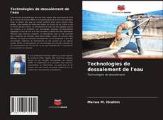Buchcover von Technologies de dessalement de l'eau