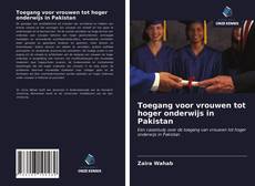 Copertina di Toegang voor vrouwen tot hoger onderwijs in Pakistan