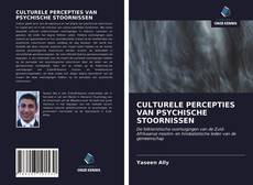 Bookcover of CULTURELE PERCEPTIES VAN PSYCHISCHE STOORNISSEN