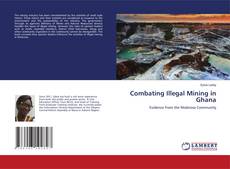 Buchcover von Combating Illegal Mining in Ghana