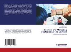 Buchcover von Business and Marketing Strategies among Startups